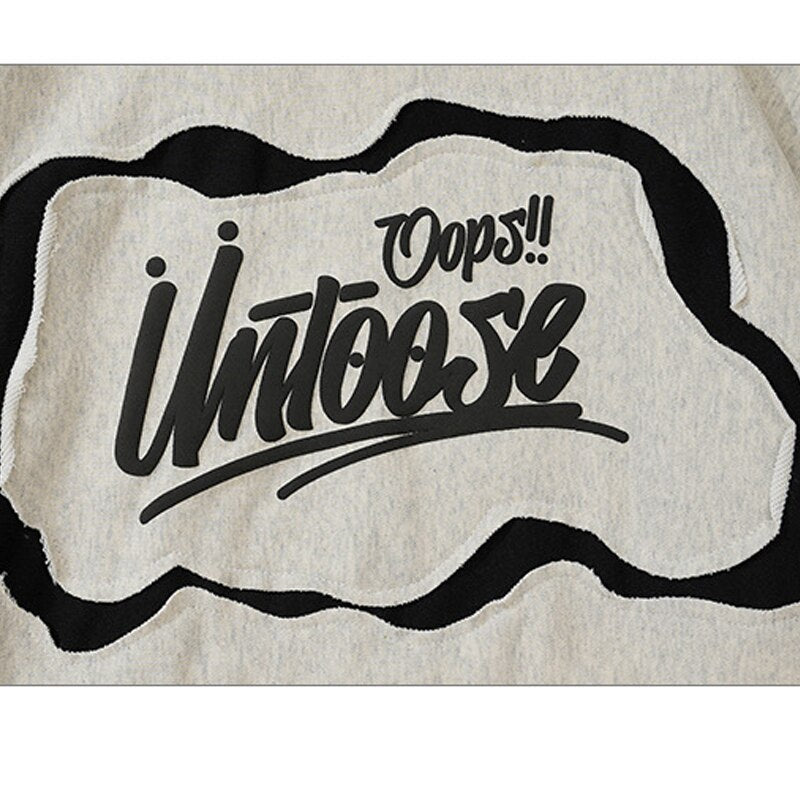 "Unloosen" Graphic Unisex Streetwear Vintage Women Men Y2K Hoodie