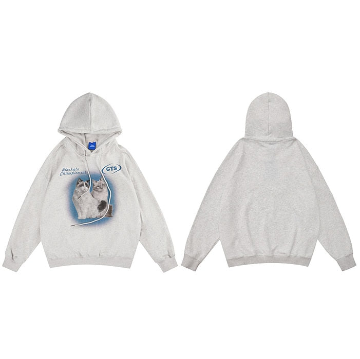 "Best Friends" Unisex Men Women Streetwear Graphic Hoodie