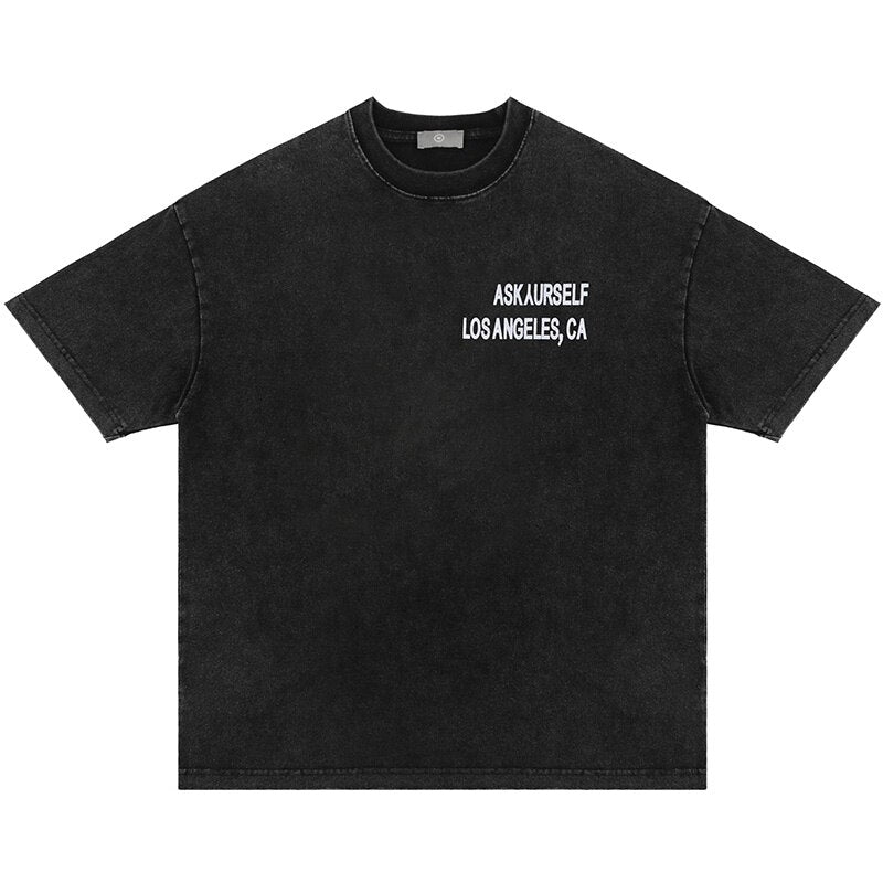 "Cursed" Unisex Men Women Streetwear Graphic T-Shirt
