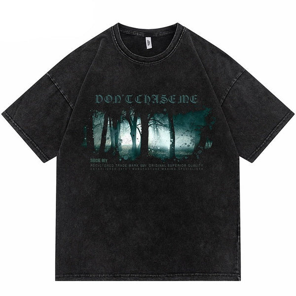 "Forbidden Forrest" Graphic Unisex Streetwear Women Men Y2K T-Shirt