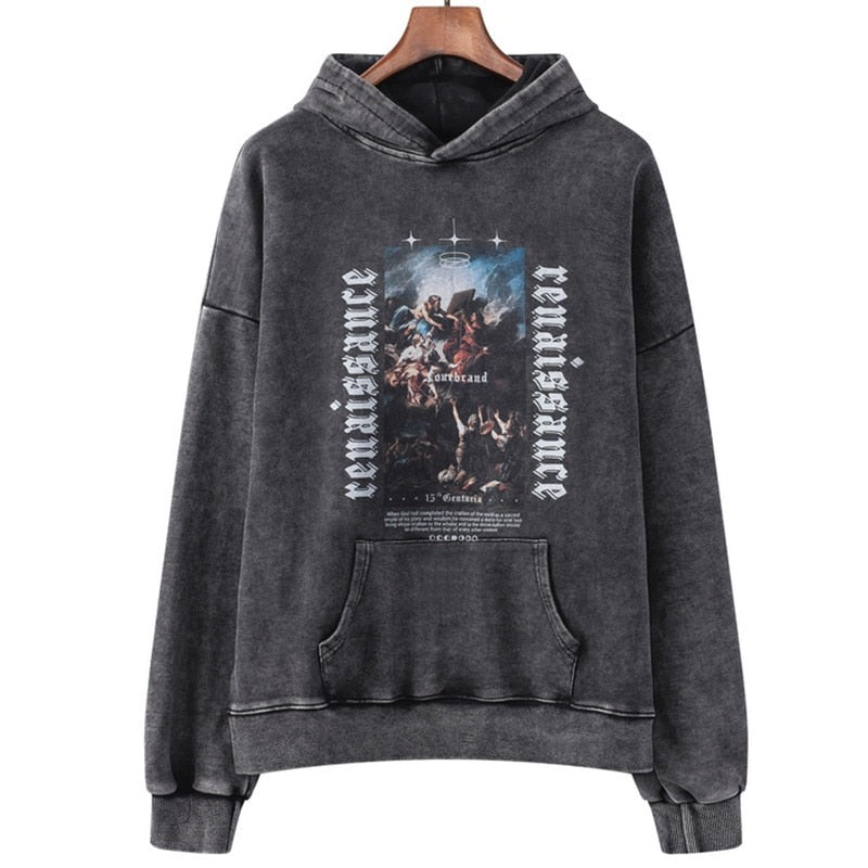 "Many Ways" Graphic Unisex Streetwear Vintage Women Men Y2K Hoodie