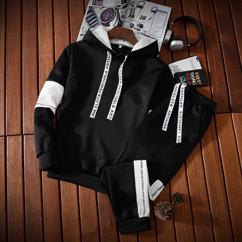 "Slick Set" Graphic Unisex Streetwear Vintage Women Men Y2K Track Suit Collection