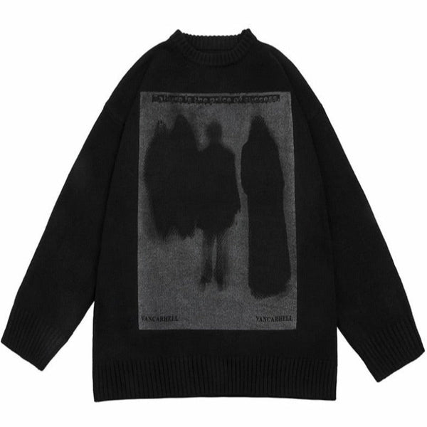 "Shadow Family" Graphic Unisex Streetwear Vintage Women Men Y2K Sweatshirt