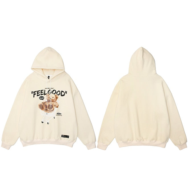 "Feel Better" Unisex Men Women Streetwear Graphic Hoodie