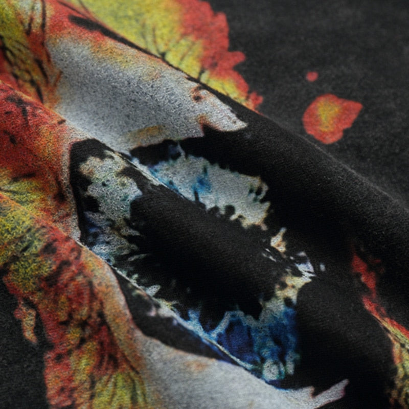 "Hidden Truth" Graphic Unisex Streetwear Vintage Women Men Y2K T-Shirt