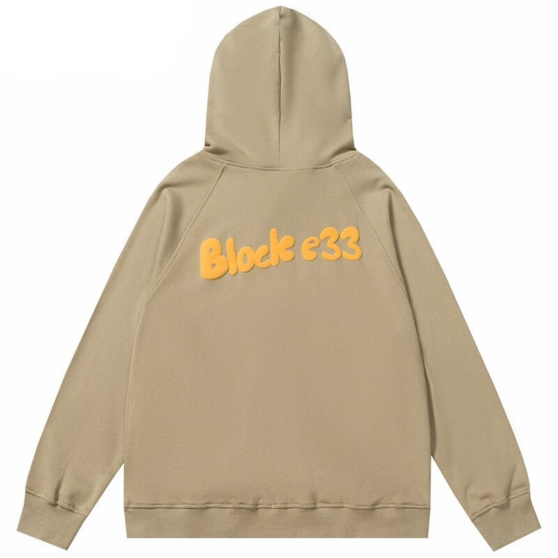 "Open Hands" Graphic Unisex Streetwear Vintage Women Men Y2K Hoodie