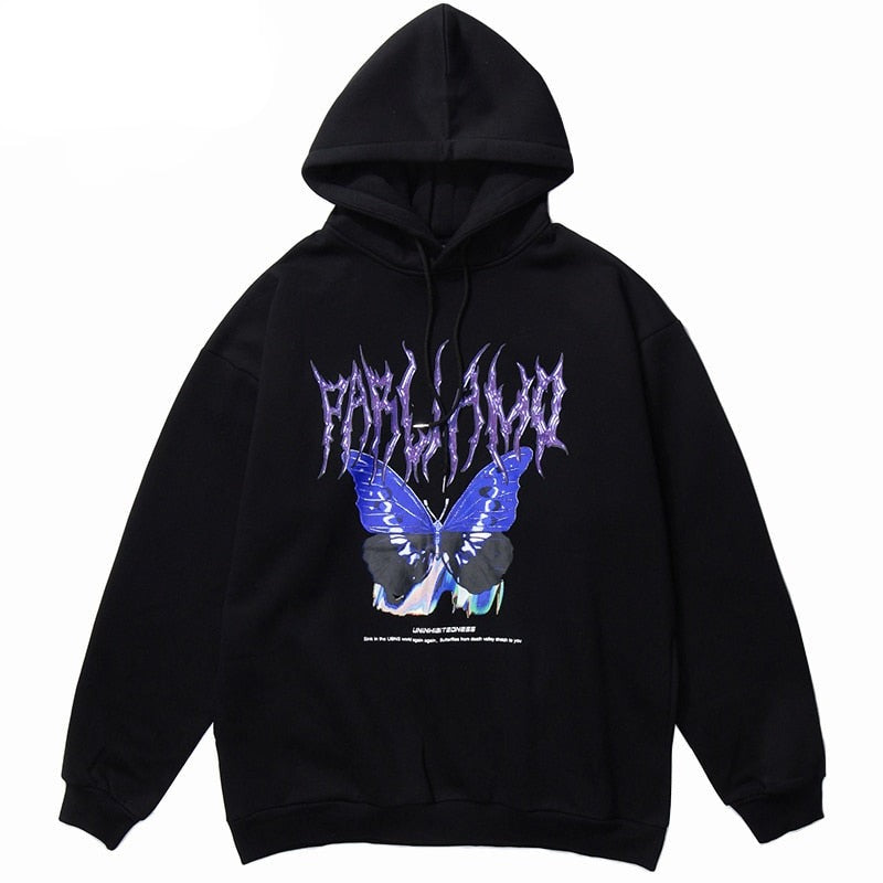 "All Life" Graphic Unisex Streetwear Women Men Y2K Hoodie