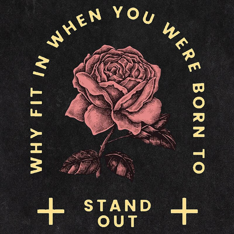 "Stand Out" Graphic Unisex Streetwear Vintage Women Men Y2K T-Shirt
