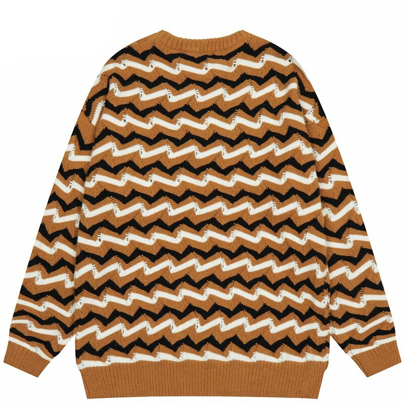 "Rough Head" Graphic Unisex Streetwear Vintage Women Men Y2K Sweater