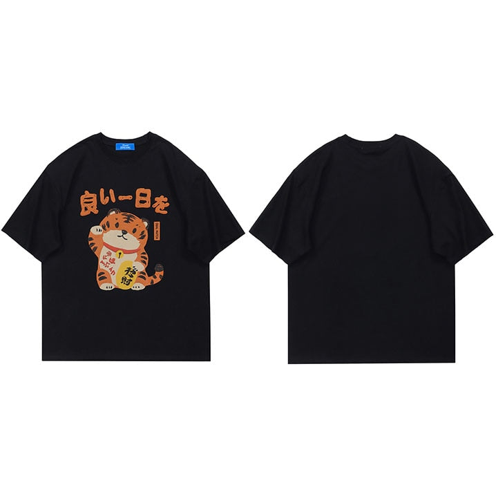 "Wave Away" Graphic Unisex Streetwear Vintage Women Men Y2K T-Shirt