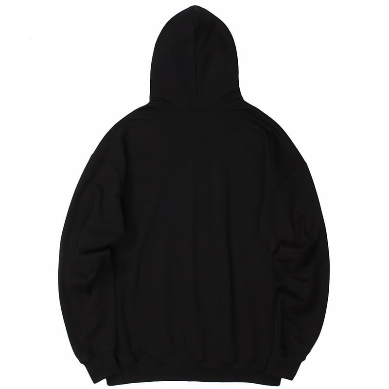 "Blue Fades" Graphic Unisex Streetwear Vintage Women Men Y2K Hoodie