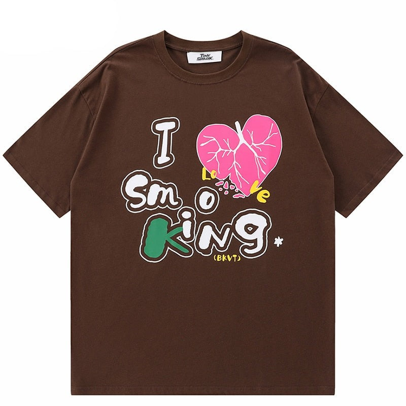 "The King" Graphic Unisex Streetwear Vintage Women Men Y2K T-Shirt