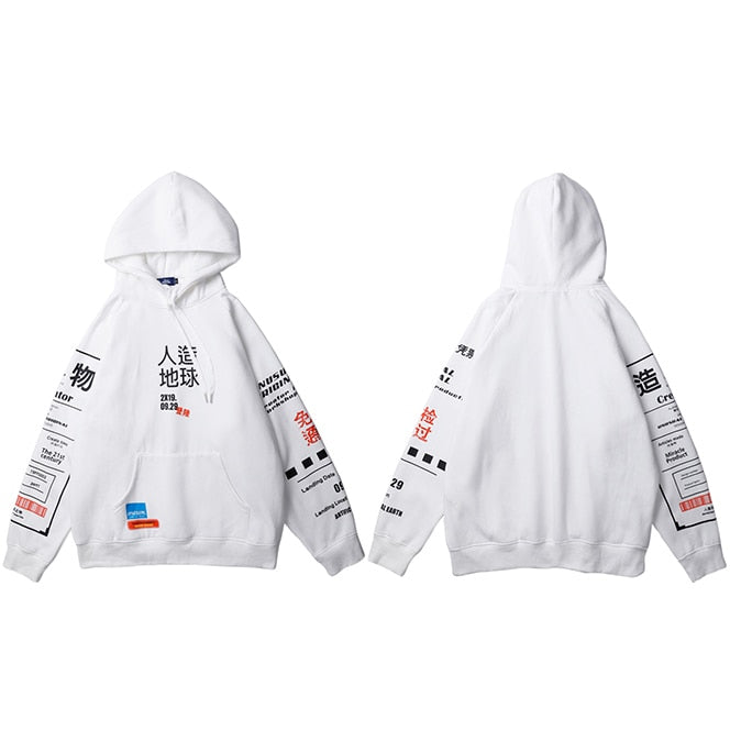 "Tokyo King" Graphic Unisex Streetwear Vintage Women Men Y2K Hoodie