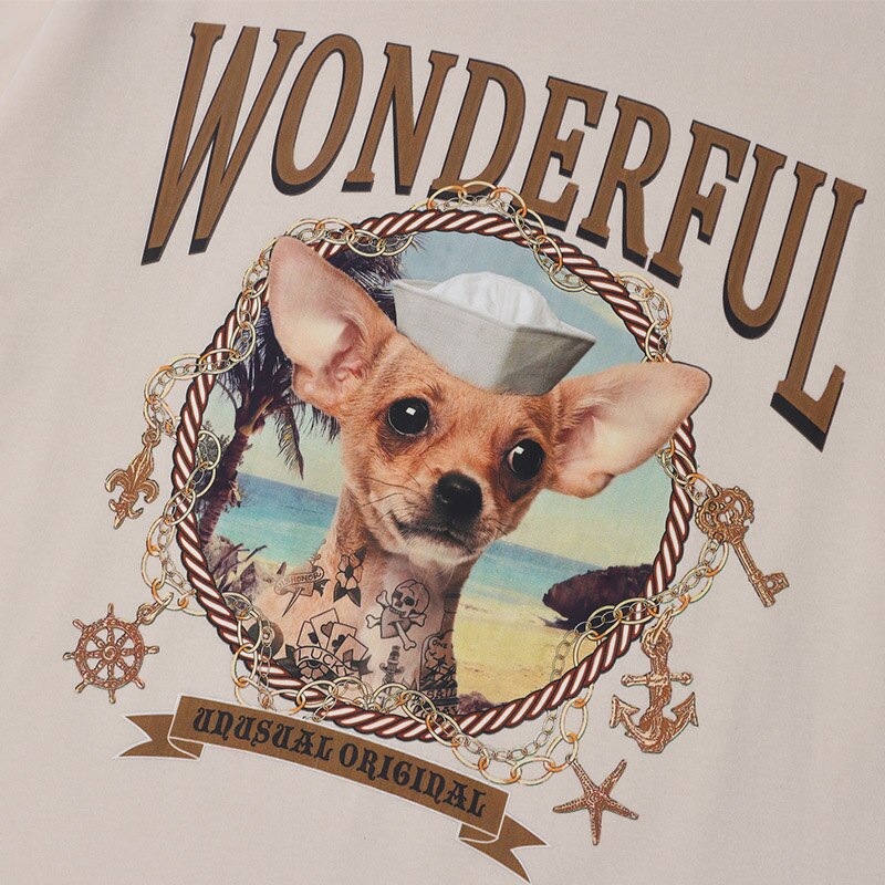 "Wonderful" Graphic Unisex Streetwear Vintage Women Men Y2K T-Shirt
