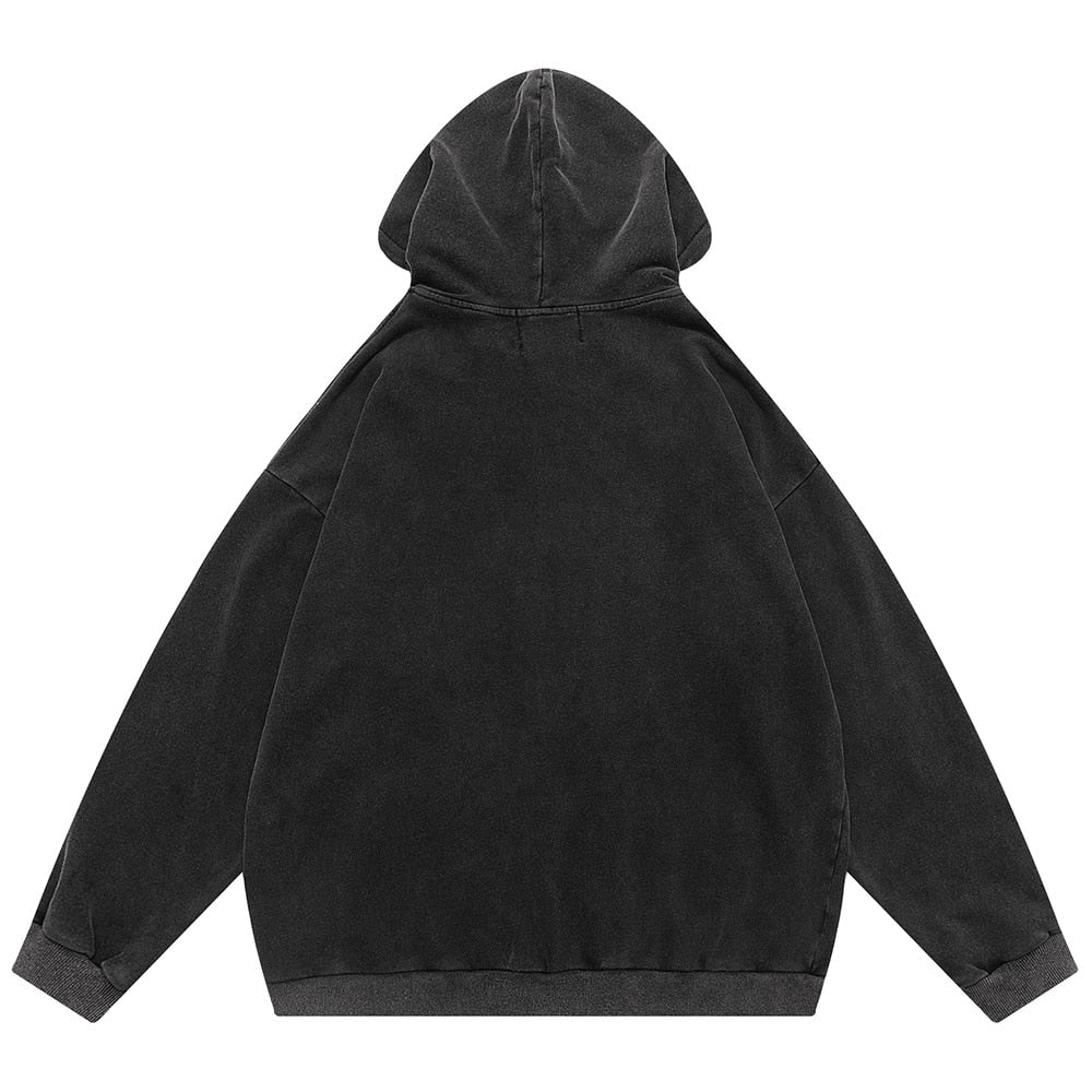 "Too Many" Graphic Unisex Streetwear Vintage Women Men Y2K Hoodie