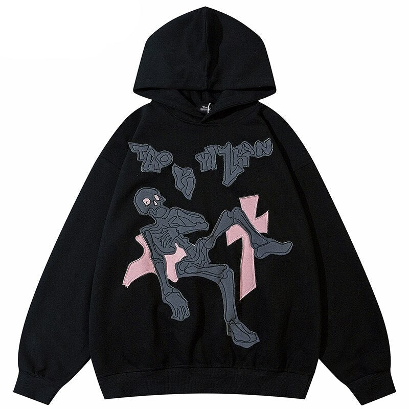 "Dropping Down" Unisex Men Women Streetwear Graphic Hoodie