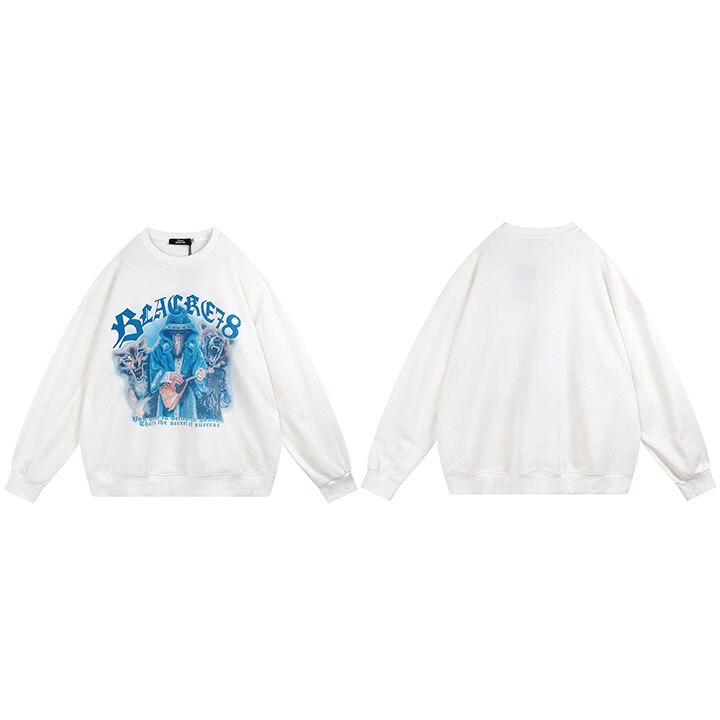 "Blue Magic" Unisex Men Women Streetwear Graphic Sweatshirt