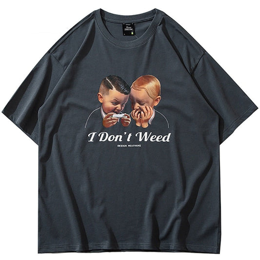 "All Stop" Graphic Unisex Streetwear Vintage Women Men Y2K T-Shirt