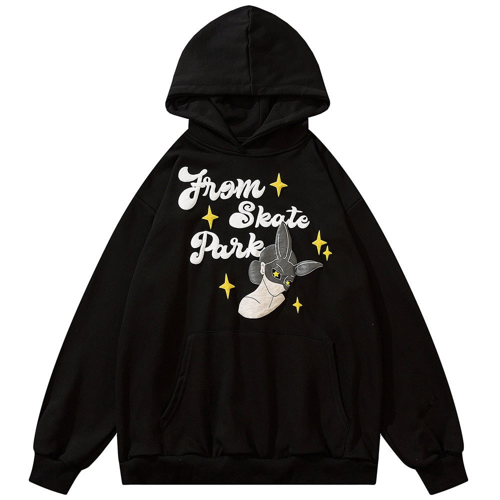 "Mask Off" Graphic Unisex Streetwear Vintage Women Men Y2K Hoodie
