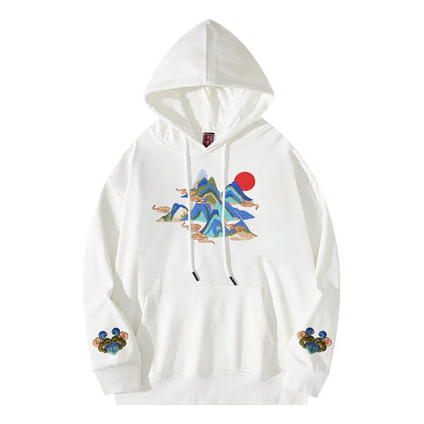 "Mountain Climb" Graphic Unisex Streetwear Vintage Women Men Y2K Hoodie