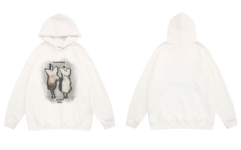 "Caught In Action" Unisex Men Women Streetwear Graphic Hoodie