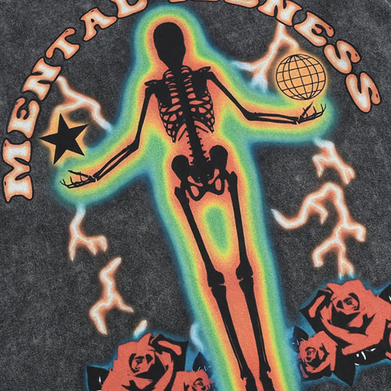 "Social Media" Graphic Unisex Streetwear Vintage Women Men Y2K T-Shirt