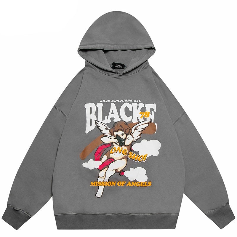 "Big Arrows" Graphic Unisex Streetwear Vintage Women Men Y2K Hoodie