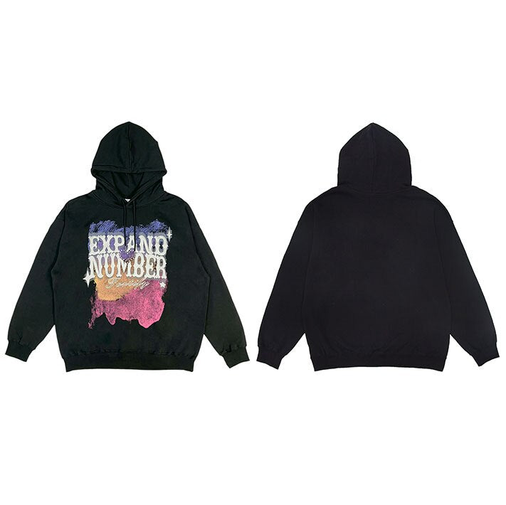 "The Expansion" Graphic Unisex Streetwear Vintage Women Men Y2K Hoodie