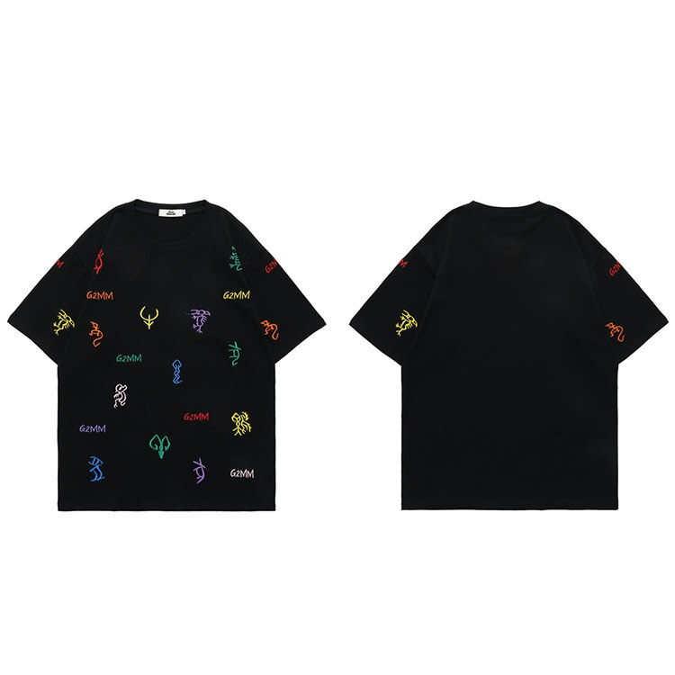 "Zodiac Sign" Graphic Unisex Streetwear Vintage Women Men Y2K T-Shirt