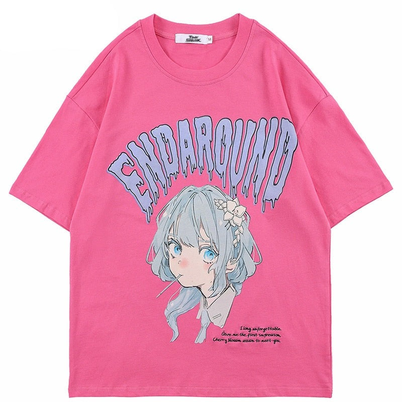 "Underground" Graphic Unisex Streetwear Vintage Women Men Y2K T-Shirt