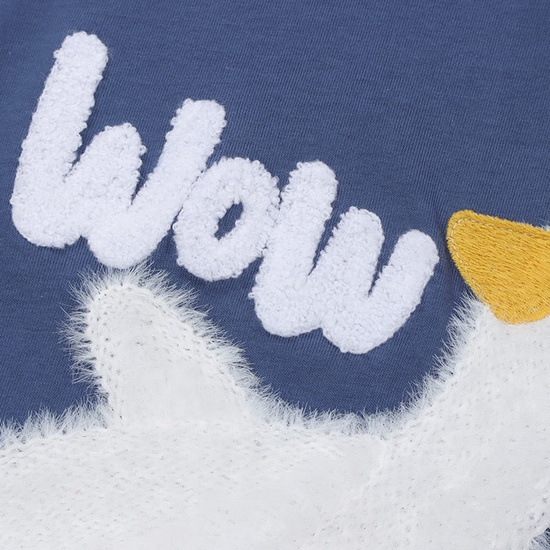 "In The Clouds" Graphic Unisex Streetwear Vintage Women Men Y2K T-Shirt