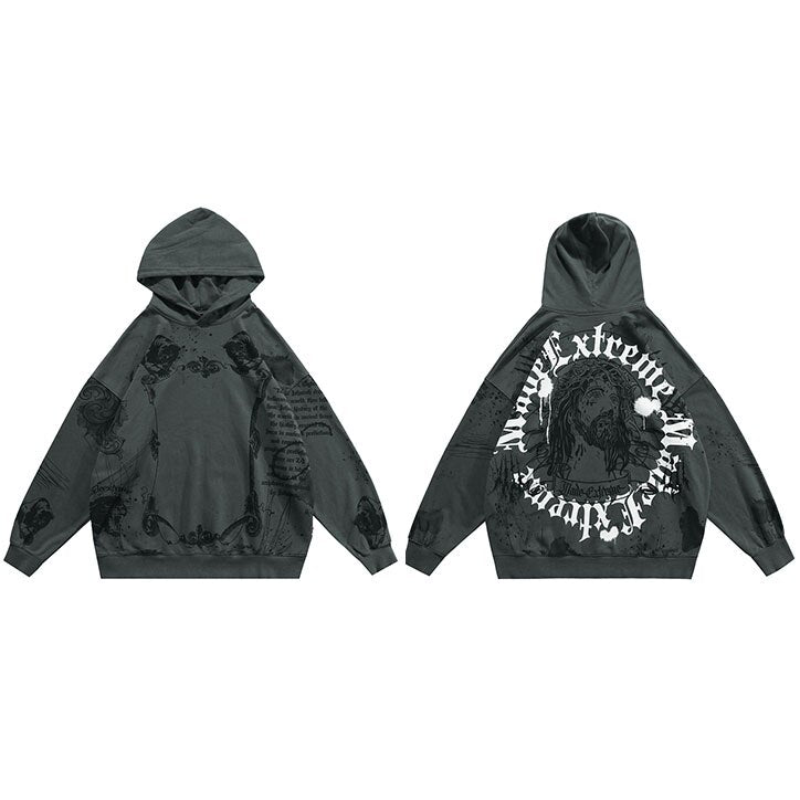 "All My Passion" Unisex Men Women Streetwear Graphic Hoodie