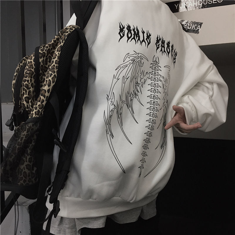 Anime‑inspired oversized hoodie with Japanese street fashion cues, bold graphic art and clean finish, ideal for urban layering and statement street style.