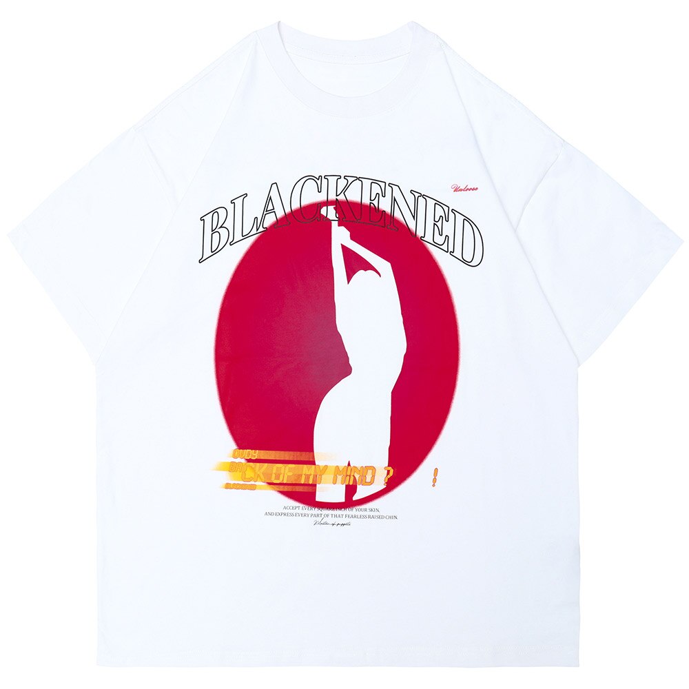 "Dark Shadow" Unisex Men Women Streetwear Graphic T-Shirt