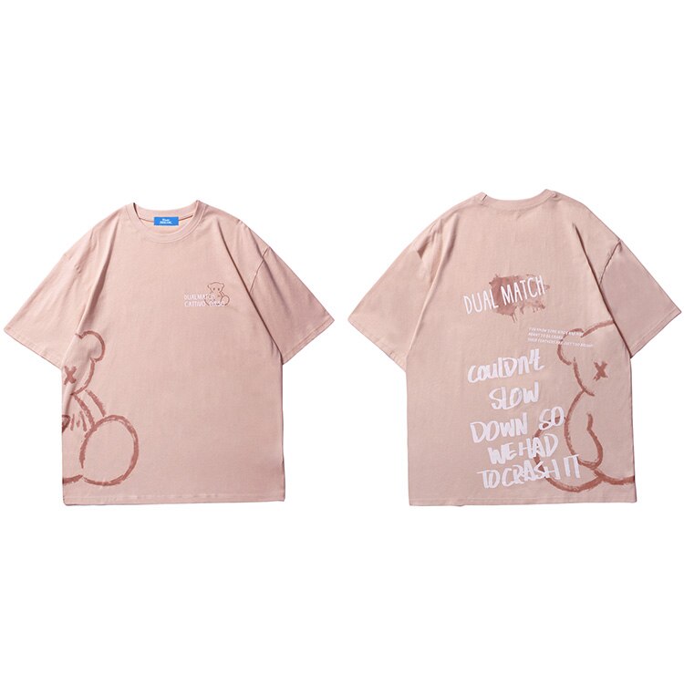 "Slow Down" Graphic Unisex Streetwear Vintage Women Men Y2K T-Shirt