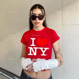 "The Big City" Graphic Unisex Streetwear Vintage Women Men Y2K T-Shirt