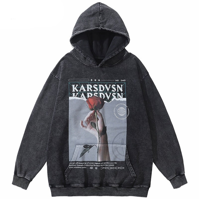 "Handed Down" Graphic Unisex Streetwear Women Men Y2K Hoodie