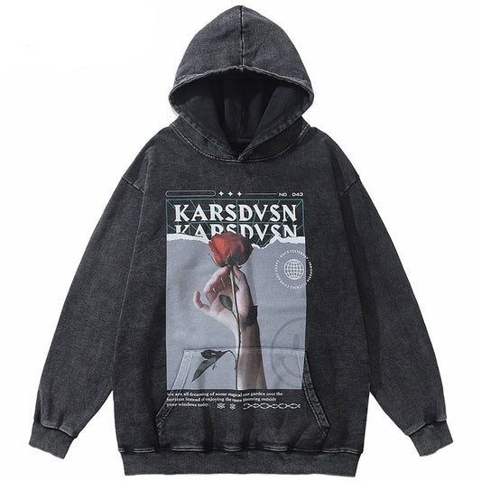 "Handed Down" Graphic Unisex Streetwear Women Men Y2K Hoodie