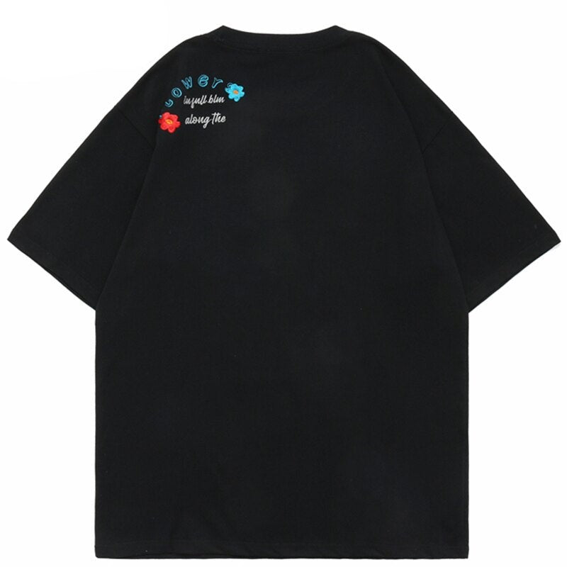 "Empty Stomach" Unisex Men Women Streetwear Graphic T-Shirt