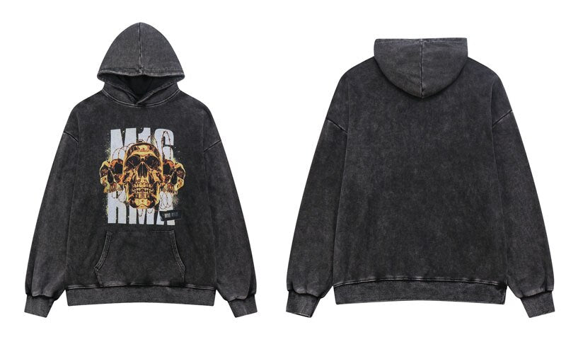 "Midnight Drive" Graphic Unisex Streetwear Vintage Women Men Y2K Hoodie