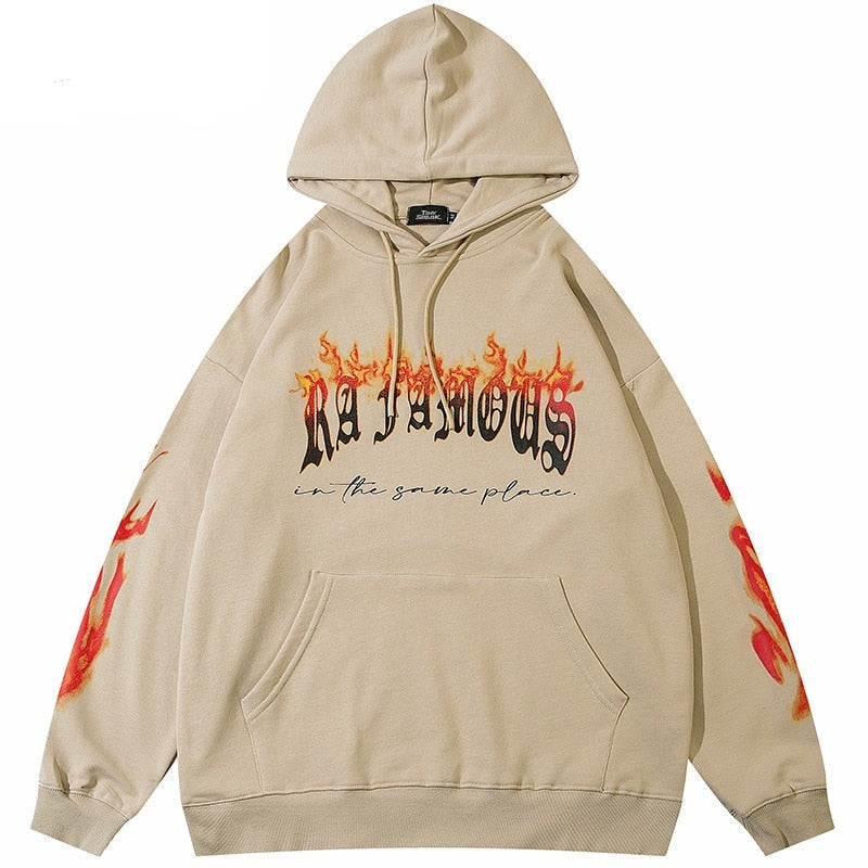 "Righteous" Graphic Unisex Streetwear Vintage Women Men Y2K Hoodie