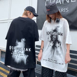 "White Rider" Graphic Unisex Streetwear Vintage Women Men Y2K T-Shirt