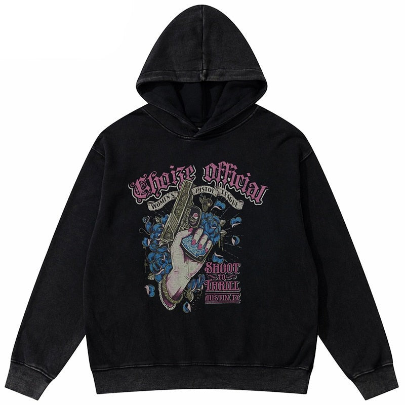 "Going For A Cruise" Graphic Unisex Streetwear Women Men Y2K Hoodie