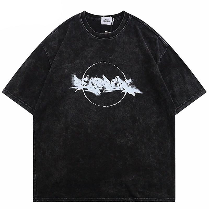 "Sunset" Graphic Unisex Streetwear Vintage Women Men Y2K T-Shirt