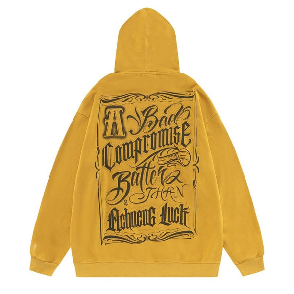 "Better Luck" Unisex Men Women Streetwear Graphic Hoodie
