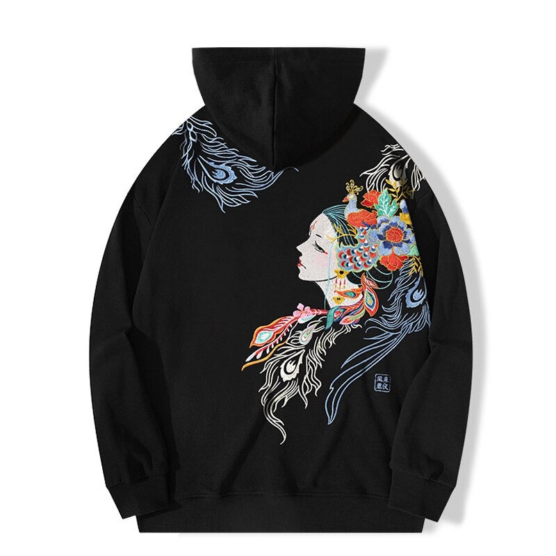"Downfall" Unisex Men Women Streetwear Graphic Hoodie