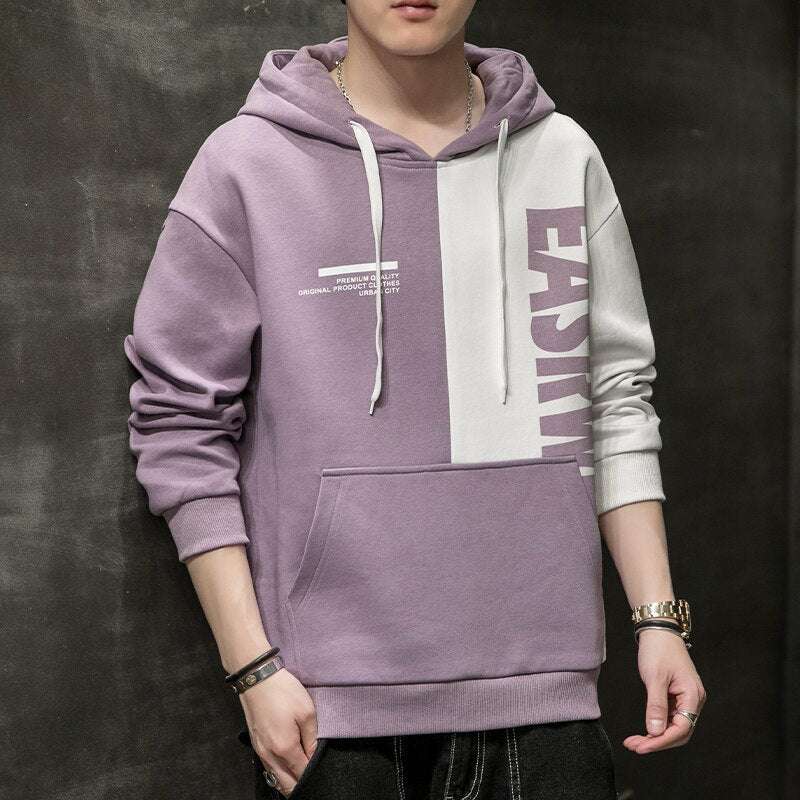 "Navy Made" Graphic Unisex Streetwear Vintage Women Men Y2K Hoodie