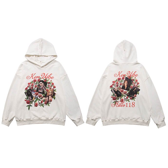"Not The Vibe" Graphic Unisex Streetwear Vintage Women Men Y2K Hoodie
