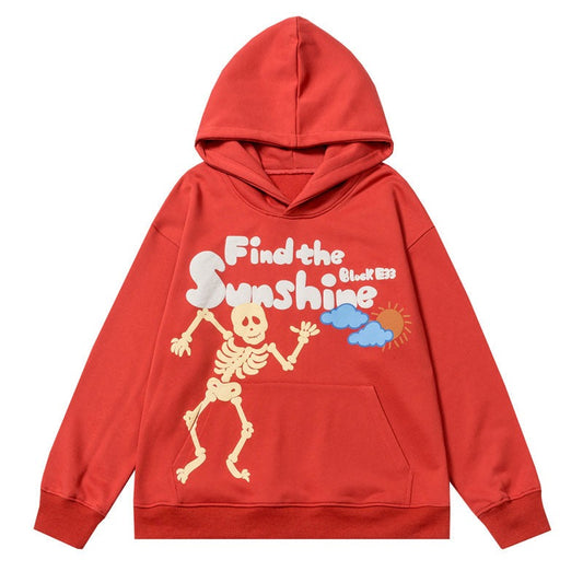 "Find The Sunlight" Unisex Men Women Streetwear Graphic Hoodie