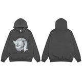 "World Peace" Graphic Unisex Streetwear Vintage Women Men Y2K Hoodie